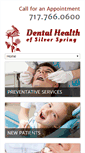 Mobile Screenshot of dentalhealthofsilverspring.com